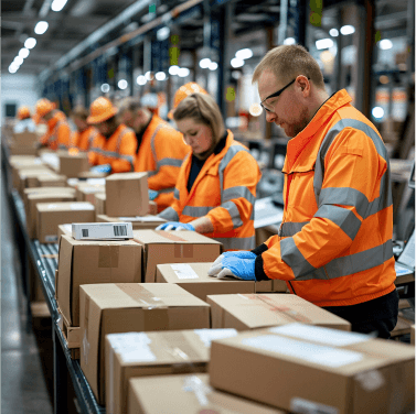 Global shipping and distribution network